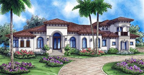 Five Bedroom Mediterranean House Plan 86000bw Architectural Designs