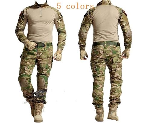 Tactical Military Airsoft Gen 3 Uniform Camouflage Hunting Clothes