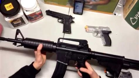 Airsoft Gun Review And Shooting Youtube