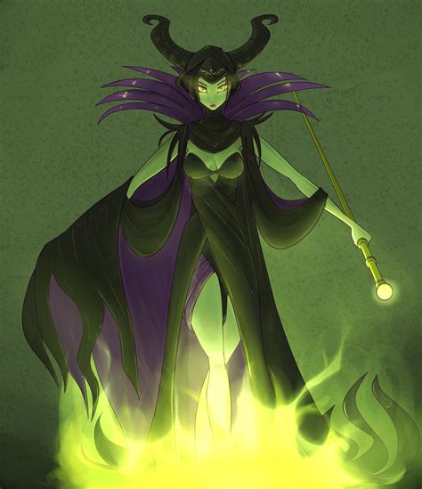 Maleficent Fanart Collab By Da3rd On Deviantart