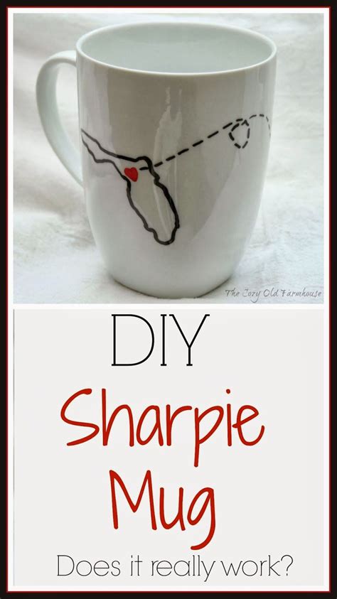 The Cozy Old Farmhouse Diy Sharpie Mug Does It Really Work Diy