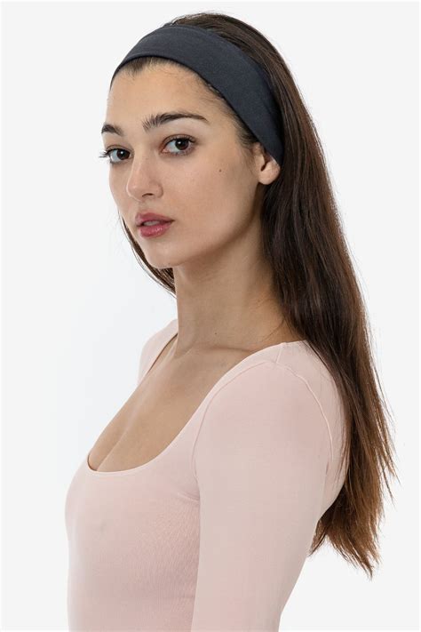 Headbandgd Garment Dye Cotton Spandex Headband Los Angeles Apparel