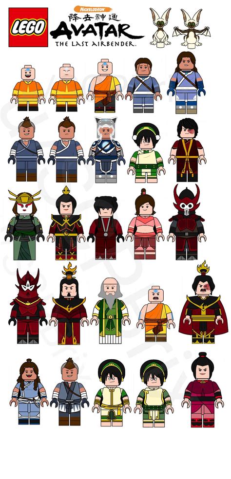 Lego Avatar The Last Airbender Cmfupdated Lego