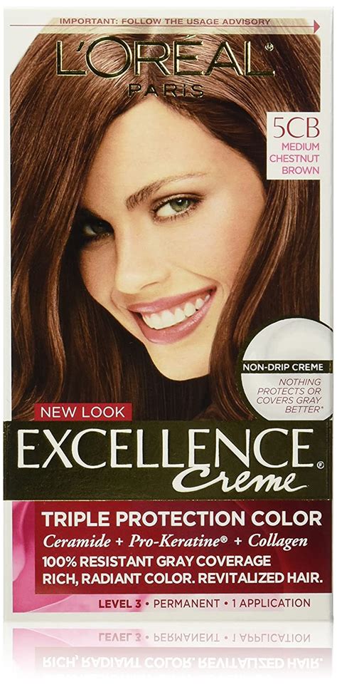Amazon L Oréal Paris Excellence Créme Permanent Hair Color 5CB