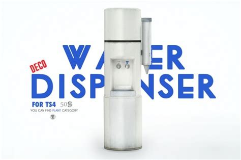 Water Dispenser At Black Le Sims 4 Updates