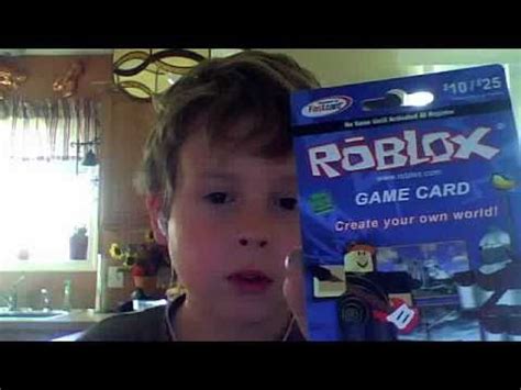 How do i use my promotional code? roblox game card - YouTube