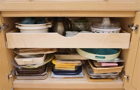 Kitchen storage pull out pantry shelves diy family handyman. Installing Pull Out Shelves in Kitchen Cabinets