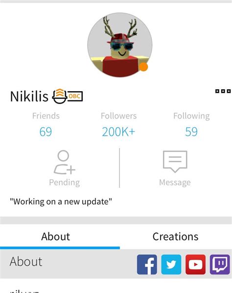 All of them are verified and tested today! Nikilis Roblox Password