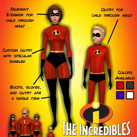 Sims 4 Cc From The Incredibles All Free Fandomspot