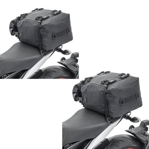 2x Motorcycle Tail Bag Bagtecs KH3 Backpack 30 Litres Black Discount Set Buy Now