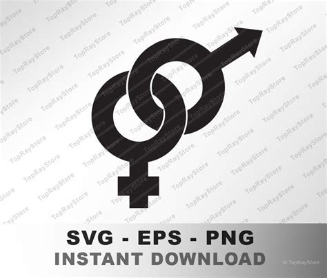 Gender Symbols Svg Female And Male Sex Svg Cut File Svg Etsy