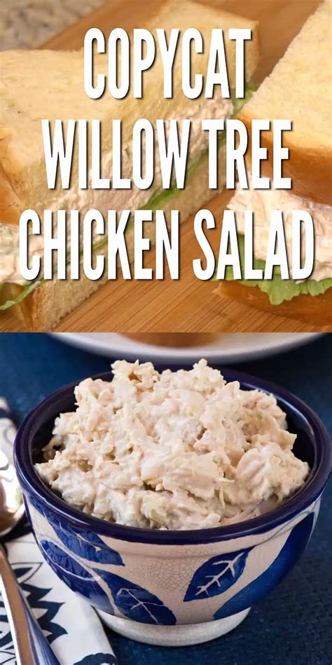 According to the u.s department of agriculture's food. Copycat Willow Tree Chicken Salad Video | Recipe [Video ...