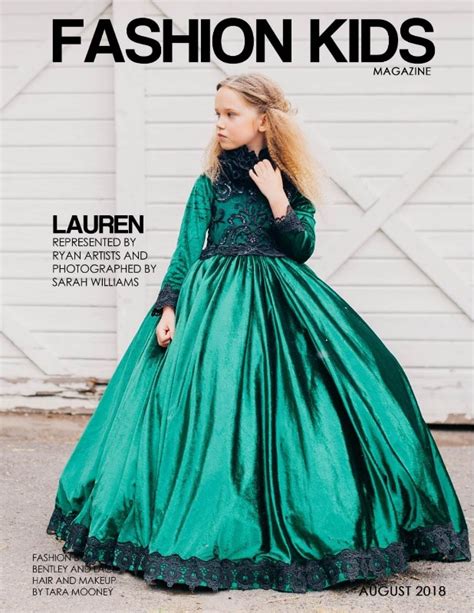 My Little Princess Editorial Work Feautered In Fashion Kids Magazine