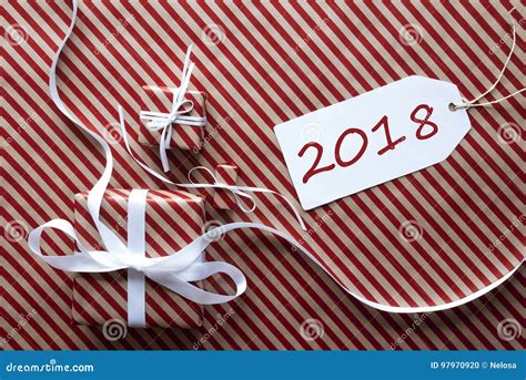 Two Ts With Label Text 2018 Stock Photo Image Of Christmas