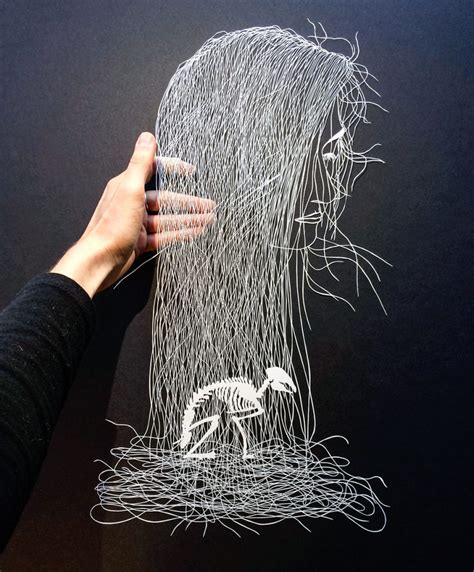 Paper Cutting Artworks By Maude White