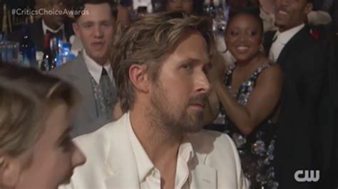 Ryan Gosling Stunned Barbie Song Im Just Ken Won At Critics Choice