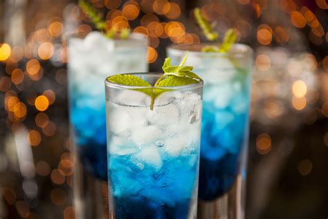 Heavenly Alcoholic Drinks With Blue Raspberry Vodka