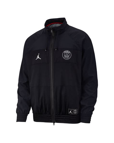 Paris Saint Germain X Jordan Anthem Jacket Black