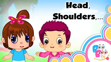 Head Shoulders Knees And Toes With Lyrics English Kids Nursery