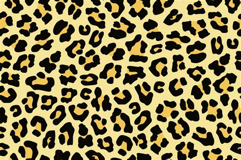 Leopard Skin Seamless Background On Vector Graphic Art 586959 Vector