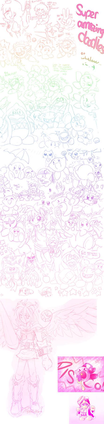 Kirby And More Doodles By Paperlillie On Deviantart