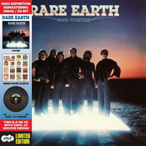 Rare Earth Band Together Limited Edition Cd Jpc