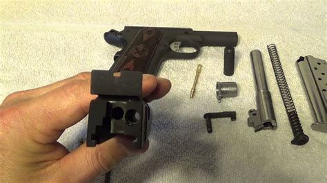 1911 Slide Disassembly And Reassembly Youtube