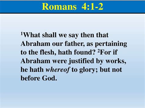 Romans The Book Of Chapter 4 Ppt Download