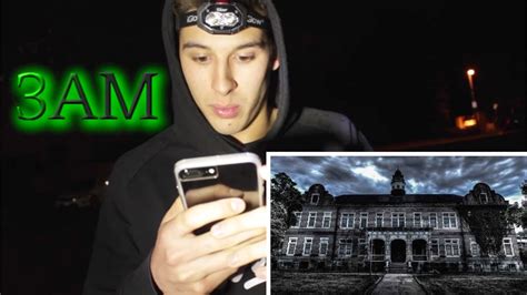 Gone Wrong 3am Challenge Sneaking Into A Haunted Demon Farm Youtube