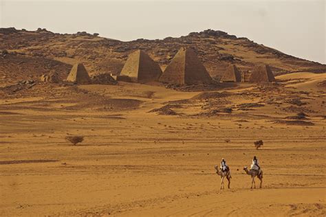 These Are The Nubian Pyramids Of The Kingdom Of Kush R Travel