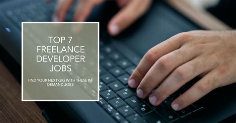 7 Of The Best Jobs Available For Freelance Developers