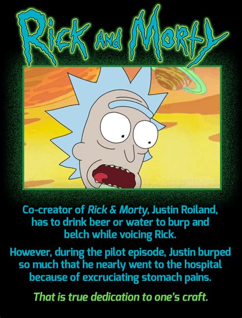Rick And Morty Justin Roiland Fun Fact  On Imgur