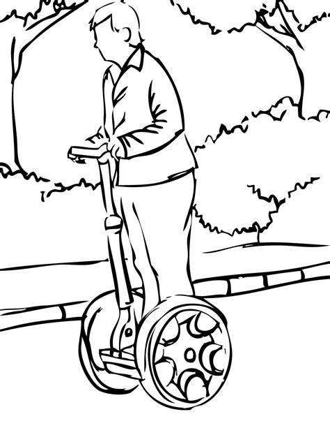 Hoverboard Coloring Sheets Coloring Pages