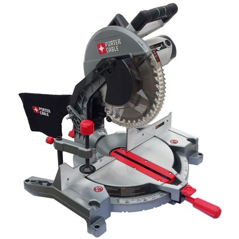 Porter Cable 12 In 15 Amp Single Bevel Compound Miter Saw At