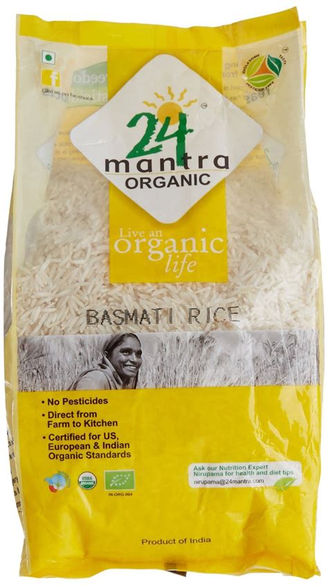 24 Mantra Organic Basmati White Rice 2 Lbs 46110 Buy Basmati Rice Online