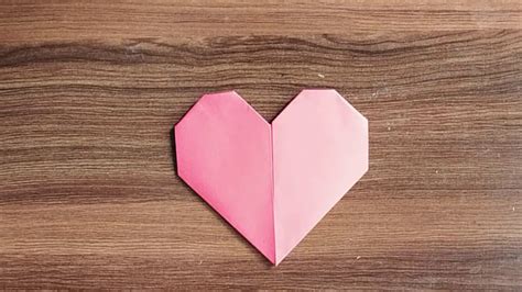 Diy Origami Heart Paper Heart Origami Paper Heart Making Heart