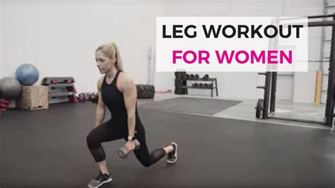 Leg Workout For Women Quads And Hamstrings Exercises Revolutionfitlv