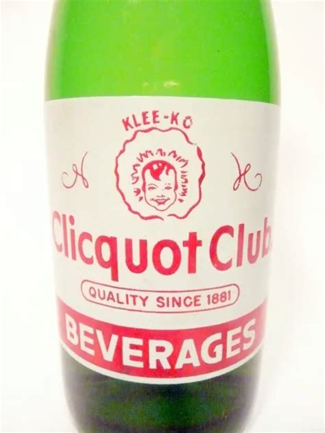Vintage Acl Soda Acl Bottle Full Clicquot Club Of Millis Mass Oz Pop Bottle Picclick