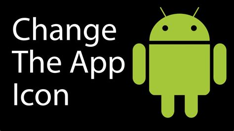 Android apps change app logo logo. Change The App Icon in Android Studio - YouTube