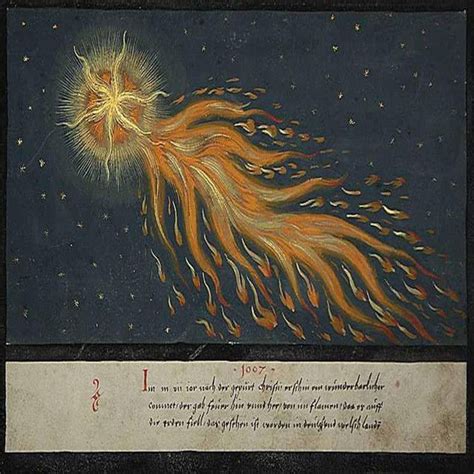 Comet B By Matt Chamberlain Medieval Art Halleys Comet Art