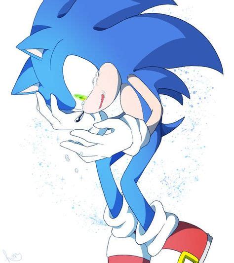 36 Crying Sonic Ideas Sonic Sonic Art Sonic The Hedgehog