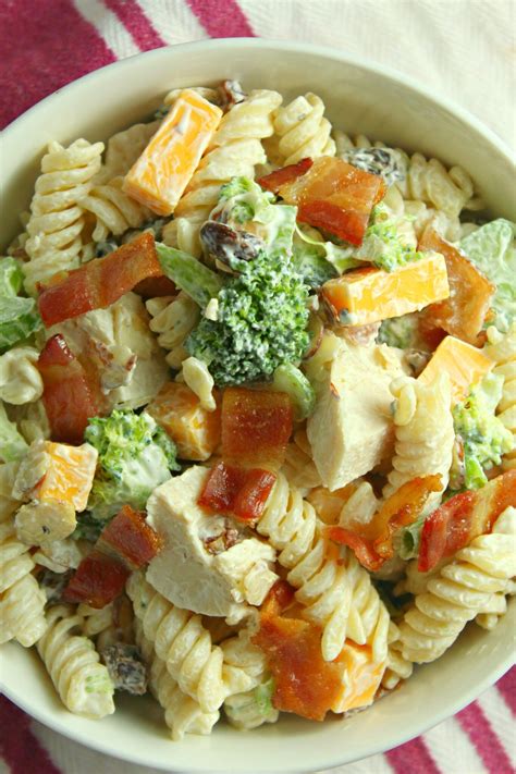 Chicken Bacon Broccoli Pasta Salad My Incredible Recipes Recipe