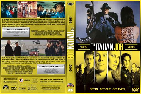 Italian Job Double DVD Covers Cover Century Over Album Art Covers For Free