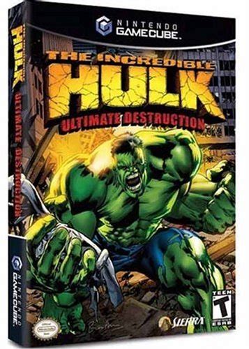 The Incredible Hulk Ultimate Destruction Gamecube Artist Not Provided Videojuegos