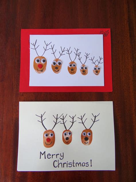 The order forms below are. Fingerprint Christmas Cards - Be A Fun Mum