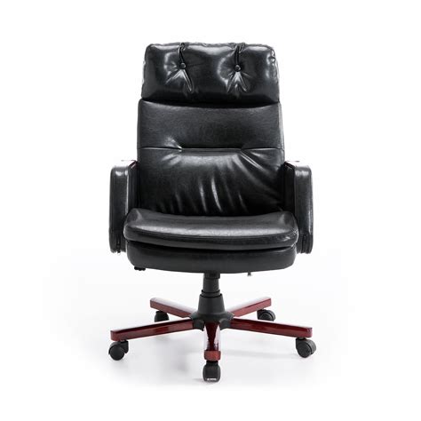 Shop wayfair for the best computer leather chair. PU Leather Computer Office Chair Adjustable Armrest 360 ...