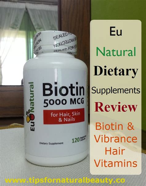Prevent hair loss and thinning hair with a nutritional approach of a natural dietary supplement that nourishes and supports hair rejuvenation. Eu Natural Dietary Supplements Review (Biotin & Vibrance ...