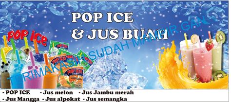 Contoh Spanduk Pop Ice Yang Menarik Crimealirik Page