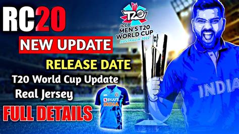 Real Cricket 20 New Updatecoming Soon Rc20 T20 World Cup New Update