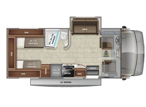 Class C Motorhome Floor Plans Two Birds Home